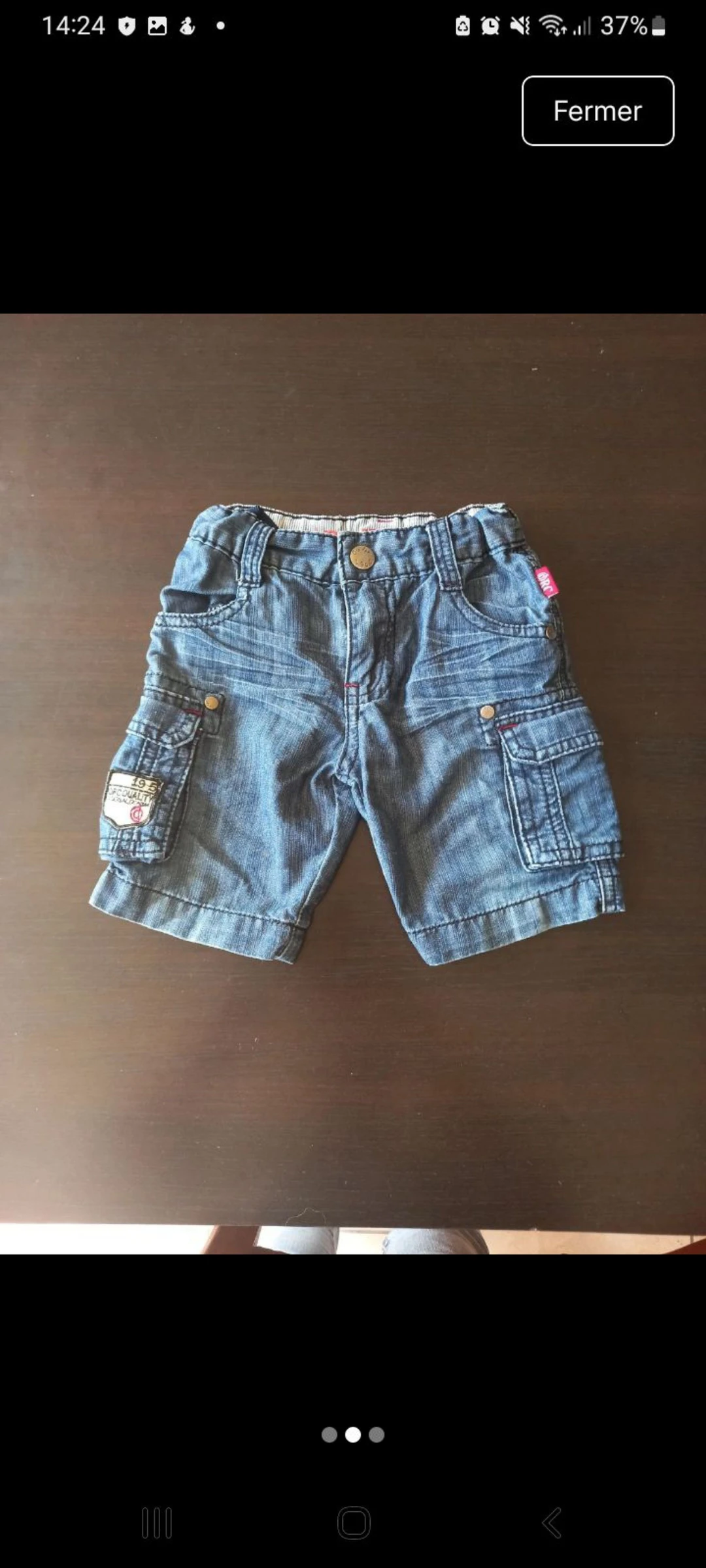 Short garçon 2 ans